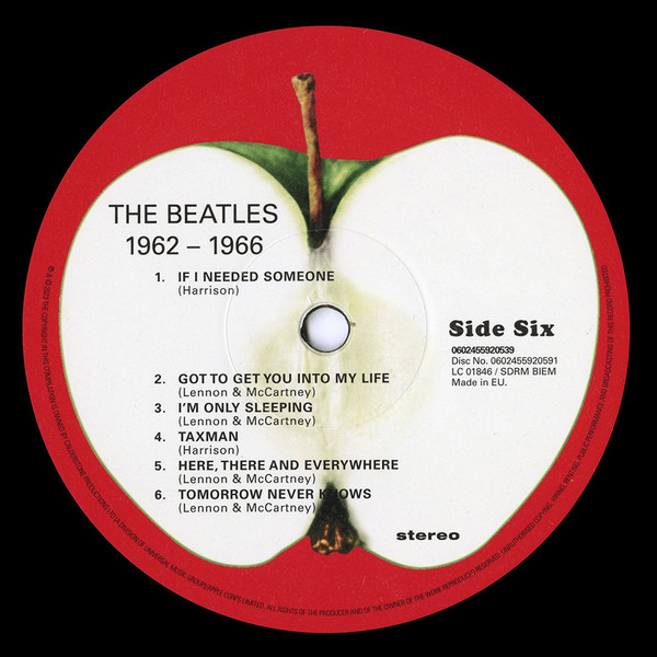 The Beatles - 1962-1966 (0602455920539)
