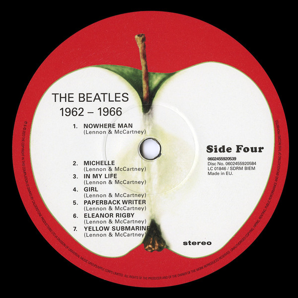 The Beatles - 1962-1966 (0602455920539)
