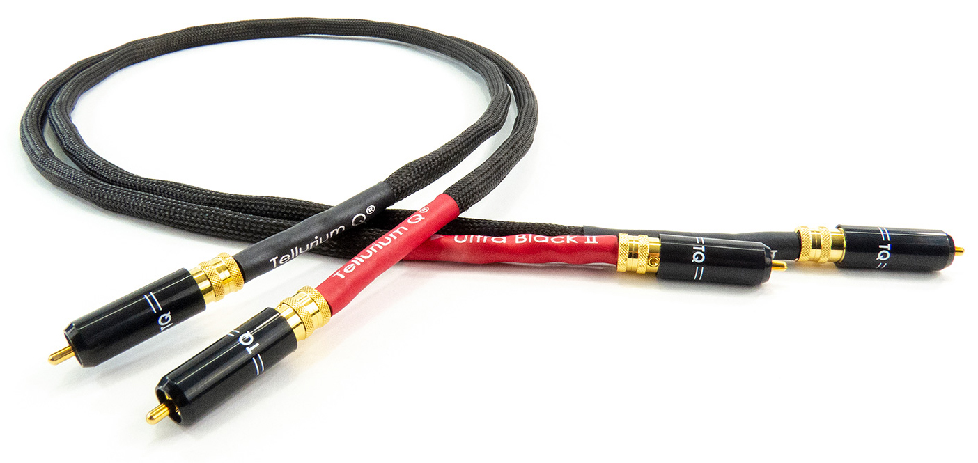 Tellurium Q Ultra Black II Interconnect RCA 1,0m