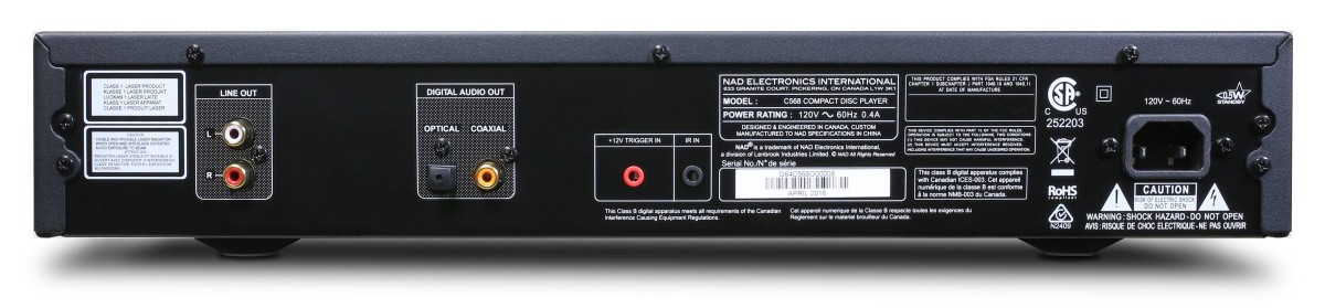 NAD C568 black