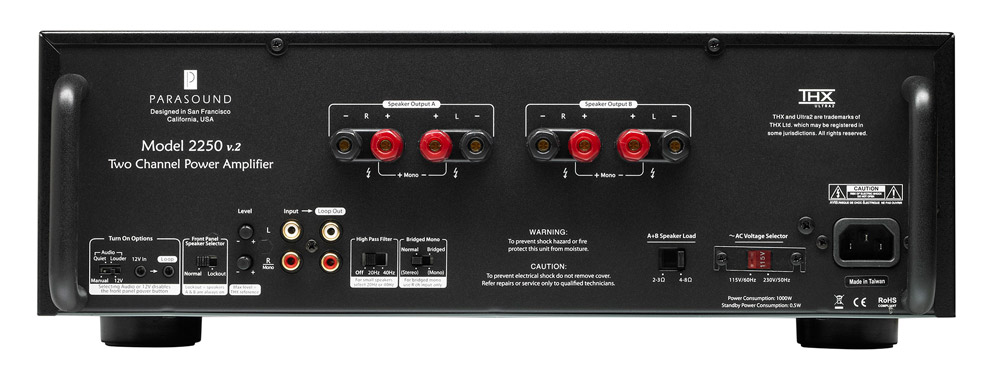 Parasound 2250 v2 black