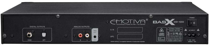 Emotiva CD-100