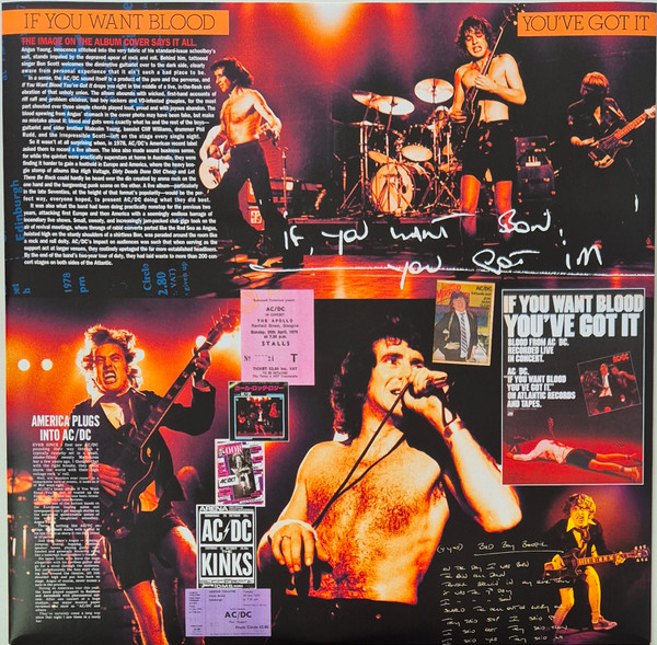 AC/DC - If You Want Blood You've Got It [50th Anniversary Edition Gold Vinyl] (196588733413)