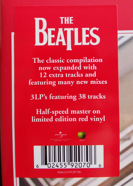 The Beatles - 1962-1966 [Limited Edition Red Vinyl] (0602455920706)
