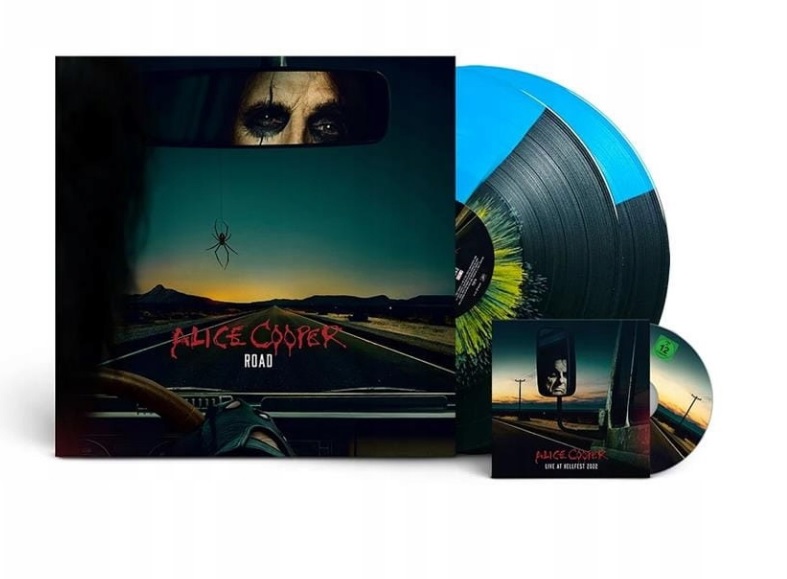 Alice Cooper - Road [Black/Blue Split & Yellow Splatter Vinyl] (0218617EMU\4029759188452)