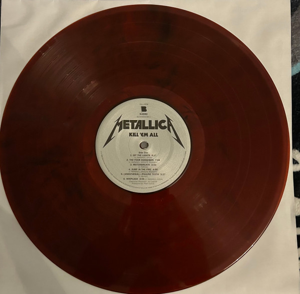 Metallica - Kill 'Em All [Red Black Marbled Vinyl] (00602547885289)