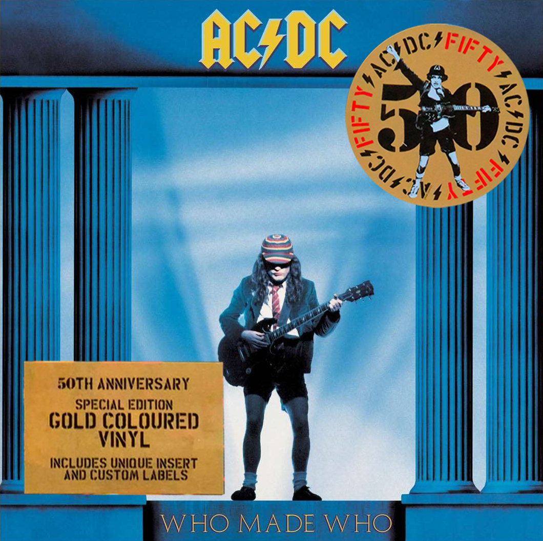 AC/DC - Who Made Who [50th Anniversary Edition Gold Vinyl] (19658834621)