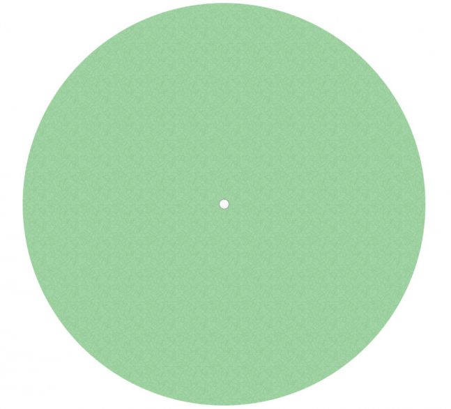 Pro-Ject Felt Mat 280mm neon-green