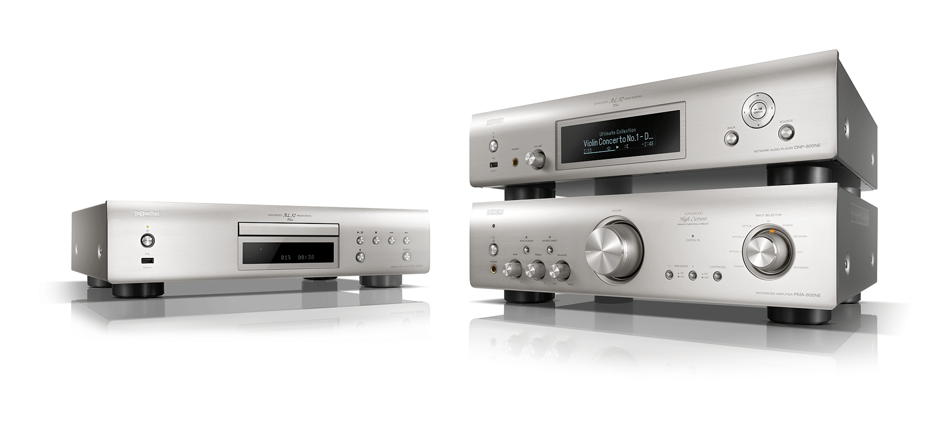 Denon DNP-800NE silver