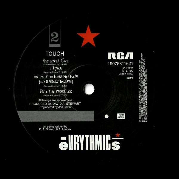 Eurythmics - Touch (19075811621)