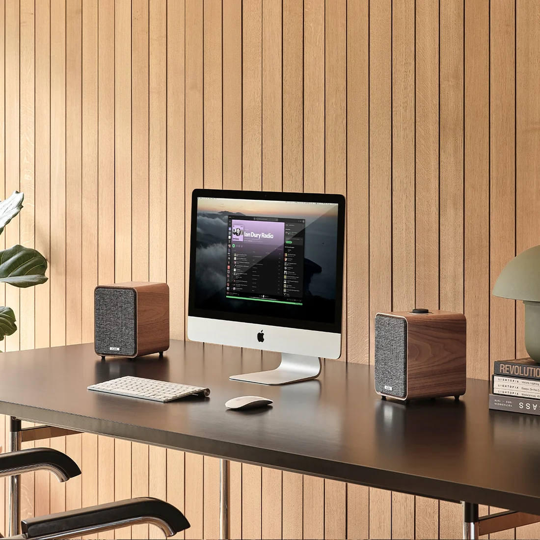 Ruark MR1 MK3 Desktop Speaker System rich walnut