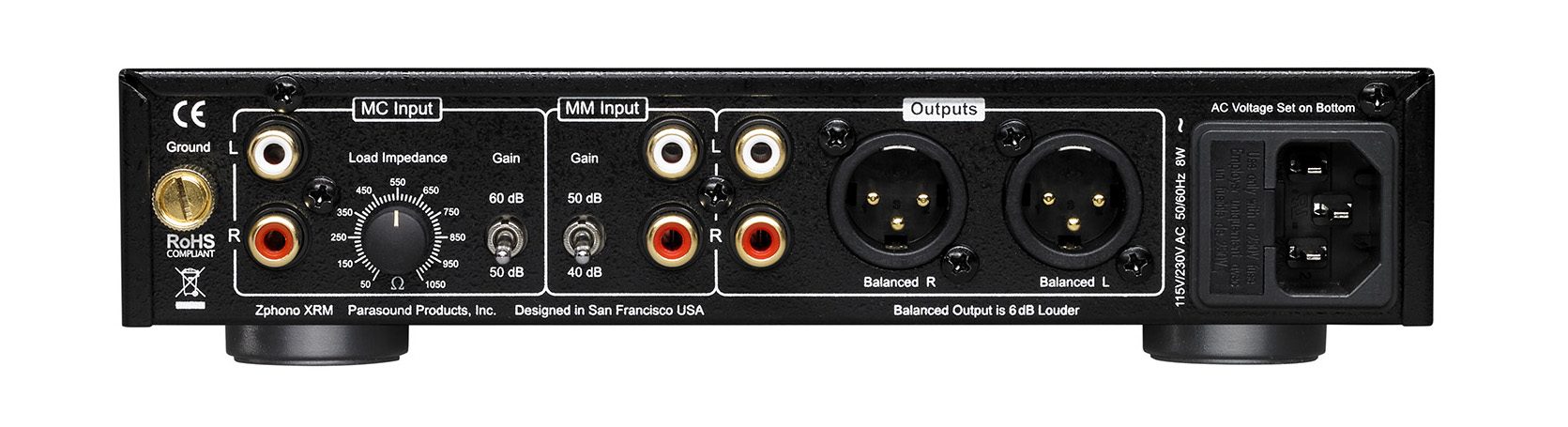Parasound Zphono XRM