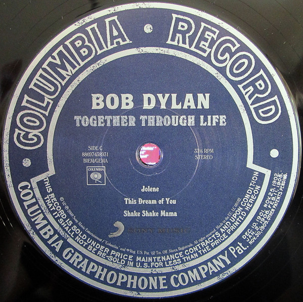 Bob Dylan - Together Through Life (88697 43893 1)