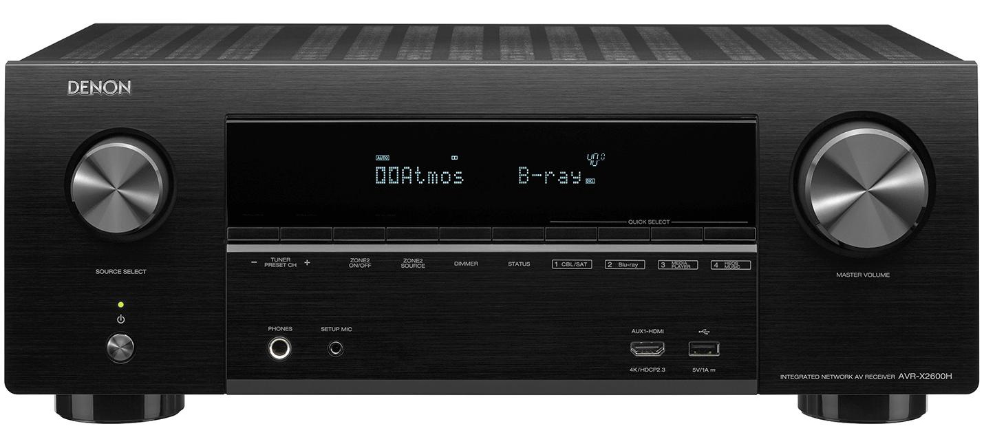 Denon AVR-X2600H black