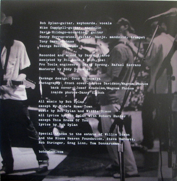 Bob Dylan - Together Through Life (88697 43893 1)