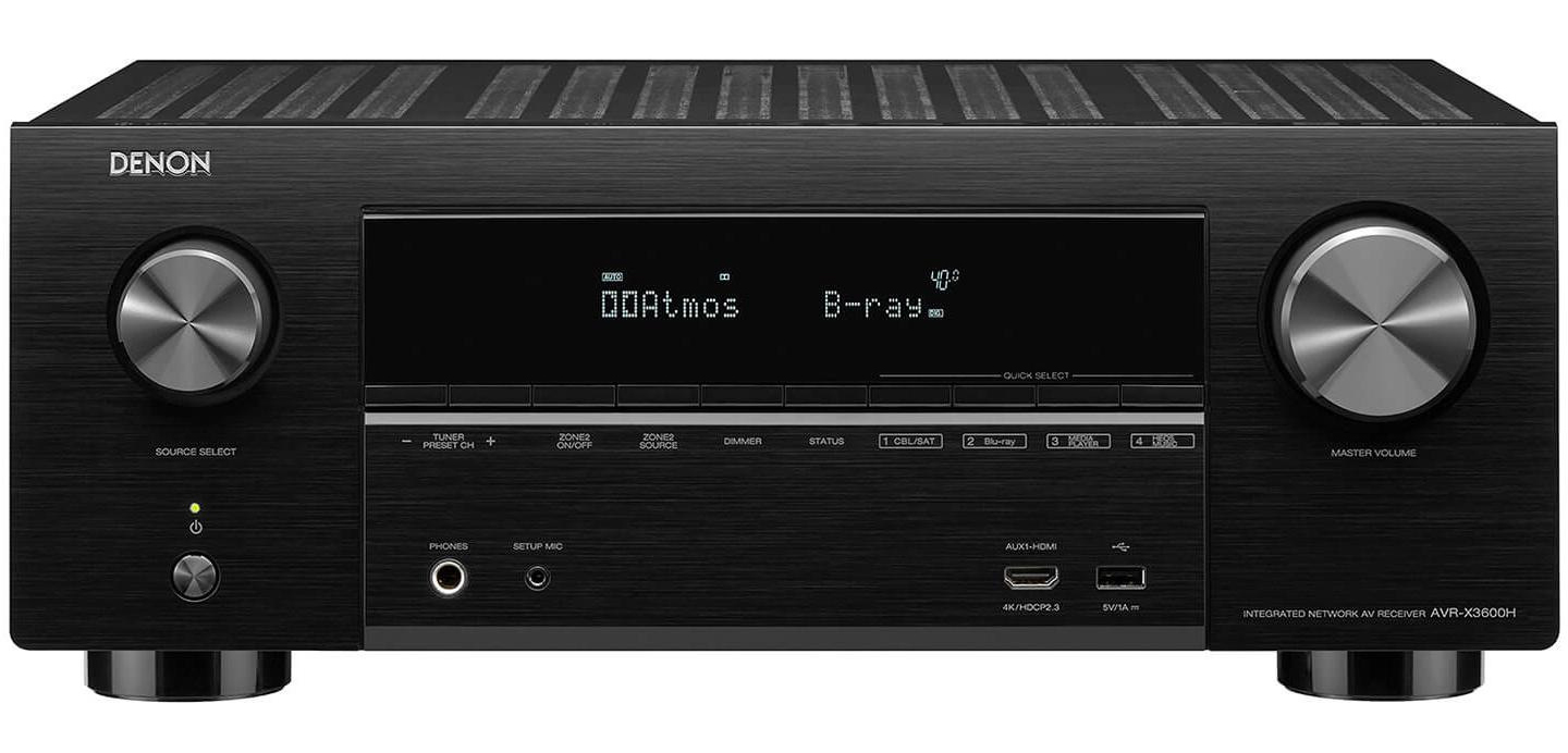 Denon AVR-X3600H black