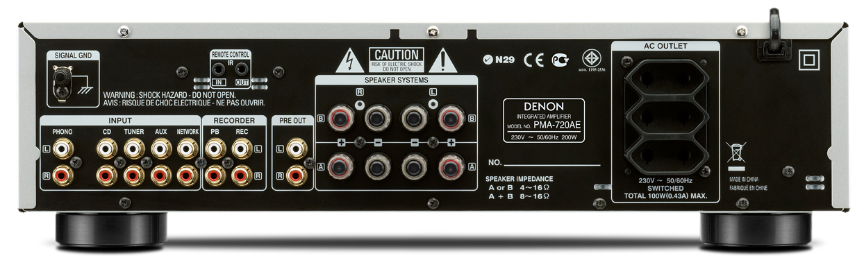 Denon PMA-720AE premium silver