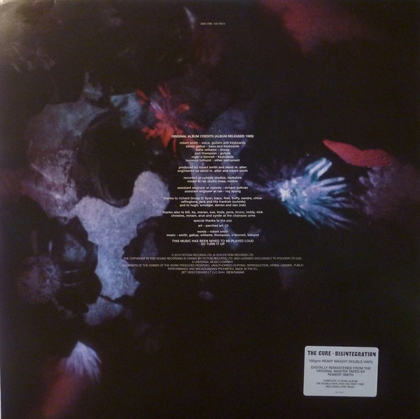 The Cure - Disintegration (0600753245637)