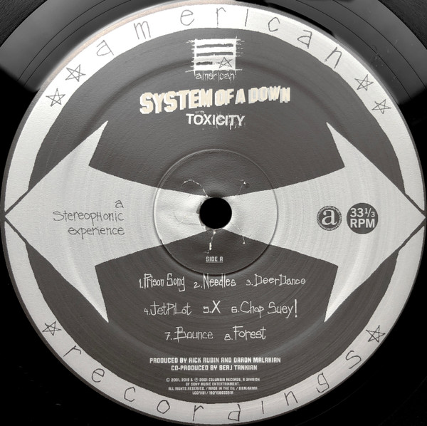 System Of A Down - Toxicity (0190758655918)