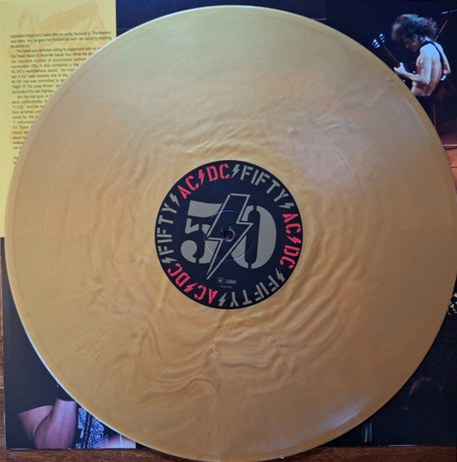 AC/DC - For Those About To Rock [50th Anniversary Edition Gold Vinyl] (19658834591)