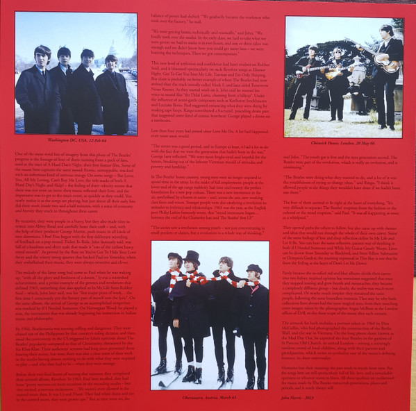 The Beatles - 1962-1966 [Limited Edition Red Vinyl] (0602455920706)