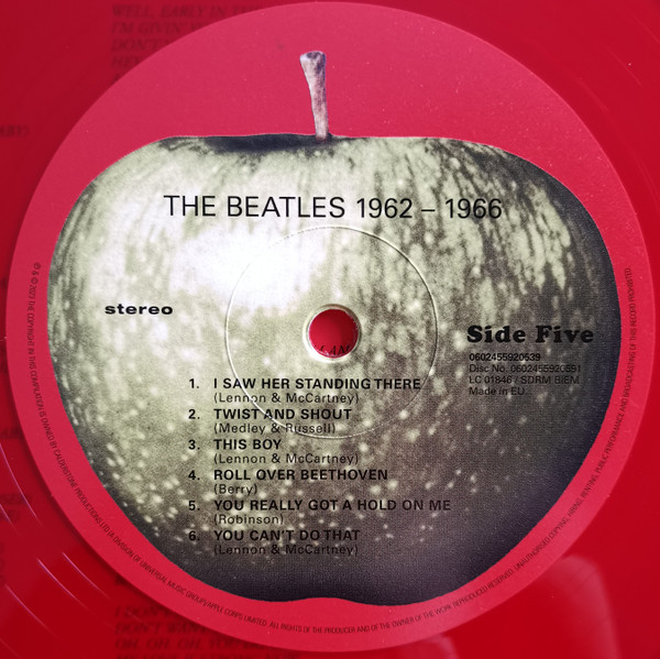 The Beatles - 1962-1966 [Limited Edition Red Vinyl] (0602455920706)