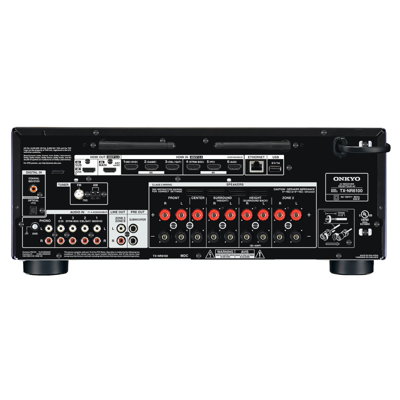 Onkyo TX-NR6100 M2 black