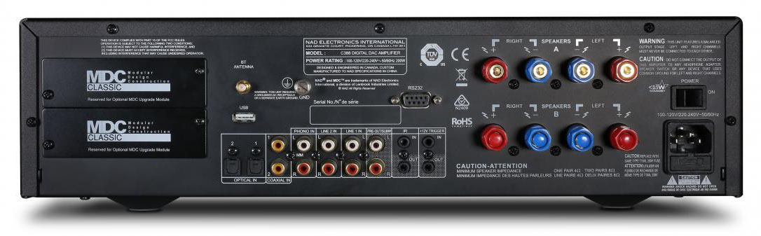 NAD C388 black