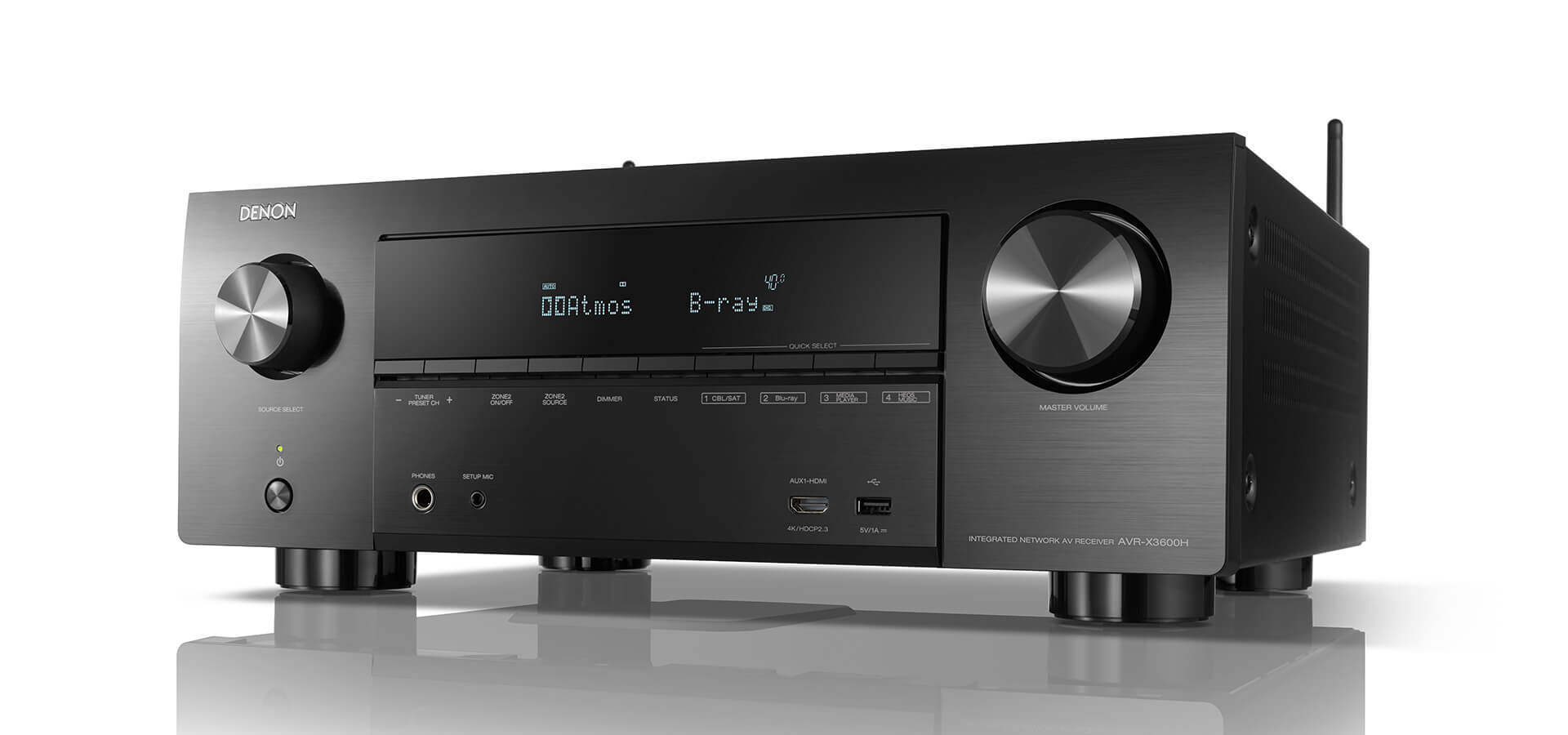 Denon AVR-X3600H black