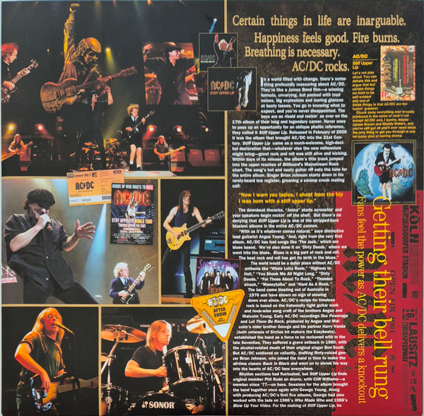 AC/DC - Stiff Upper Lip [50th Anniversary Edition Gold Vinyl] (0196588733710)