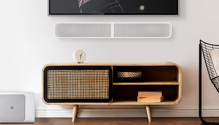 Bluesound PULSE SOUNDBAR PLUS white