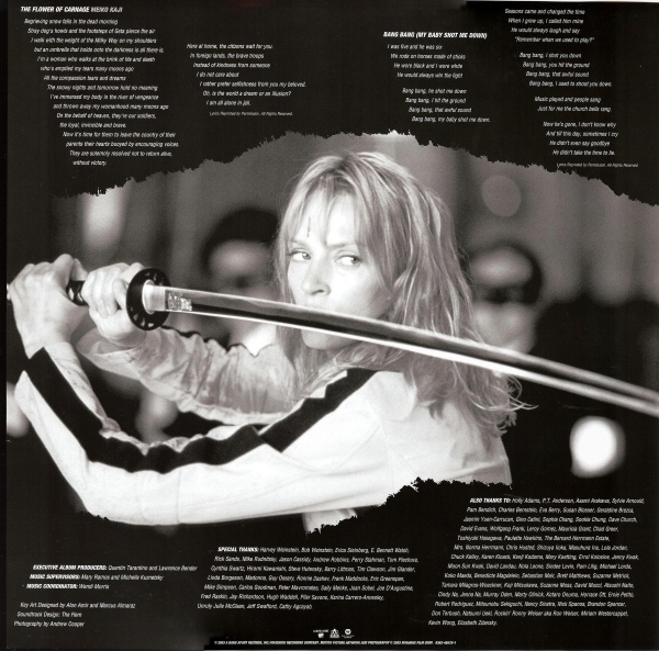 OST - Kill Bill Vol.1 [Original Motion Picture Soundtrack] (093624857013)