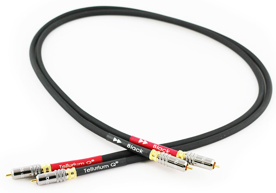 Tellurium Q Black II Interconnect RCA 1,0m