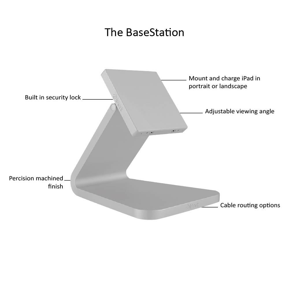 iPort LuxePort Basestation silver