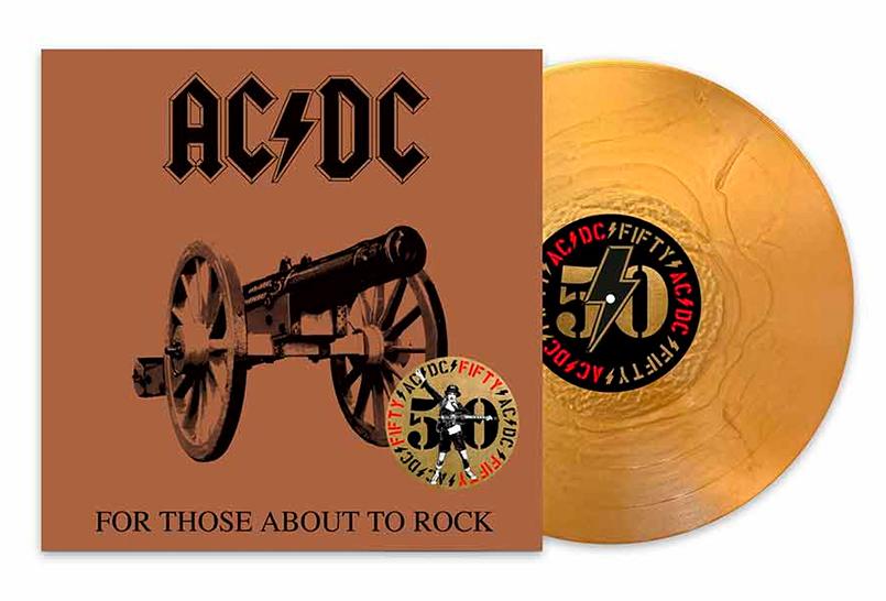AC/DC - For Those About To Rock [50th Anniversary Edition Gold Vinyl] (19658834591)