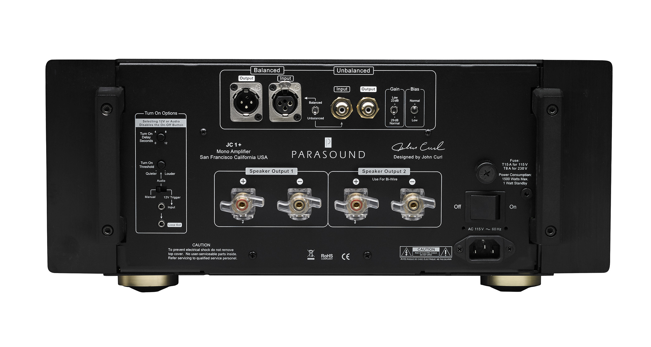 Parasound JC1+ black