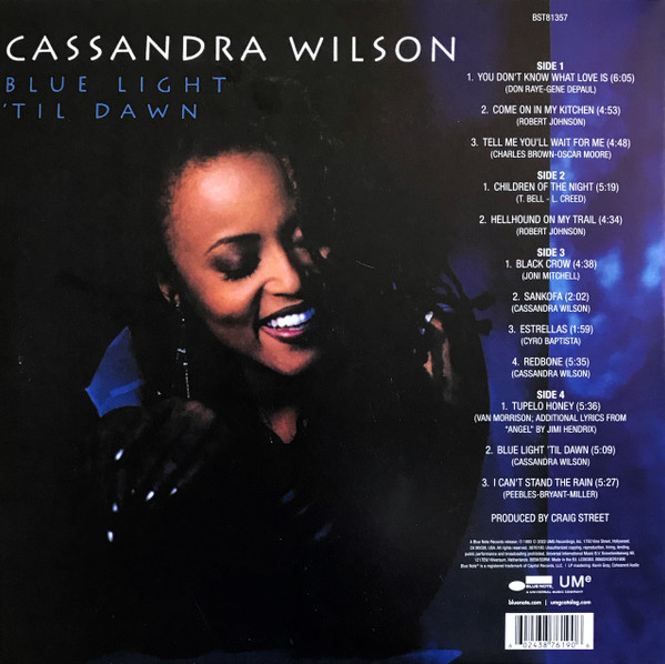 Cassandra Wilson - Blue Light 'Til Dawn [Blue Note Classic] (3876190)
