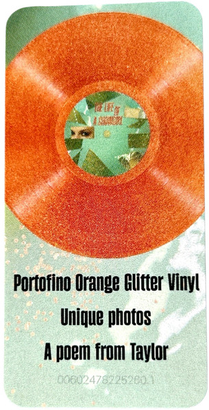 Taylor Swift - The Life Of A Showgirl [Portofino Orange Glitter] (602478225260)