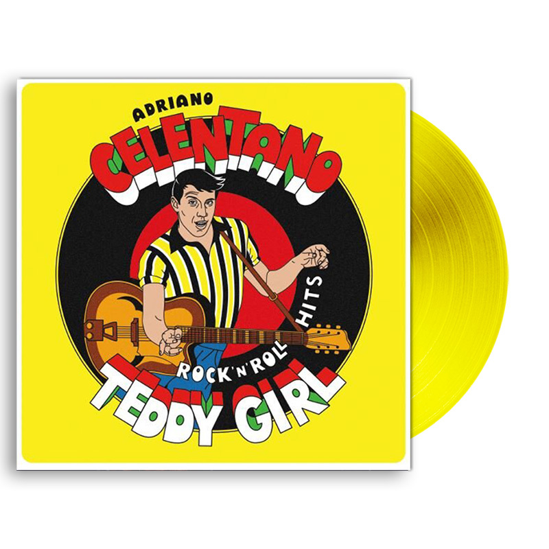 Adriano Celentano - Teddy Girl - Rock'N'Roll Hits [Yellow Vinyl] (PU:RE:008)