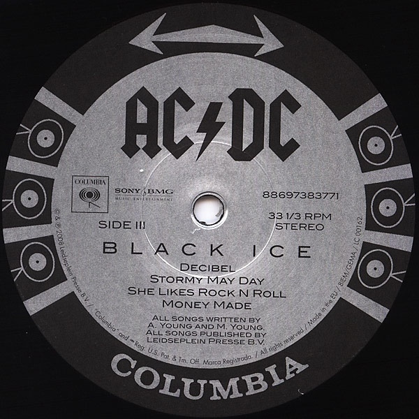 AC/DC - Black Ice (88697 38377 1)