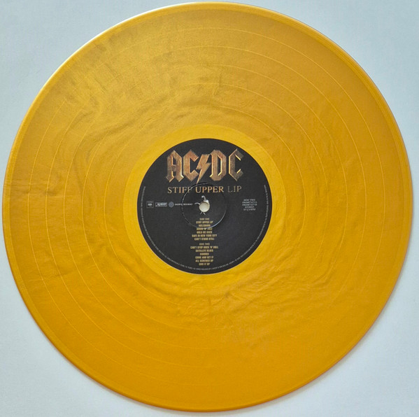 AC/DC - Stiff Upper Lip [50th Anniversary Edition Gold Vinyl] (0196588733710)
