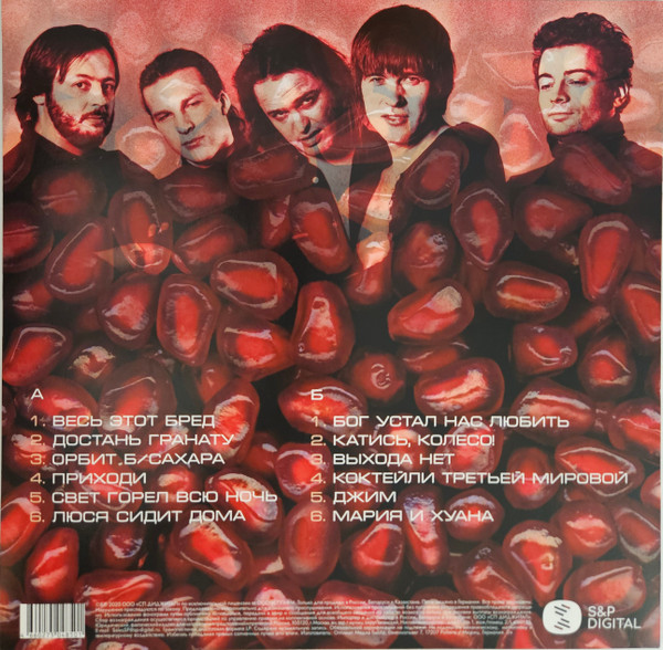 Сплин - Гранатовый Альбом [Black Vinyl] (4660275048501)