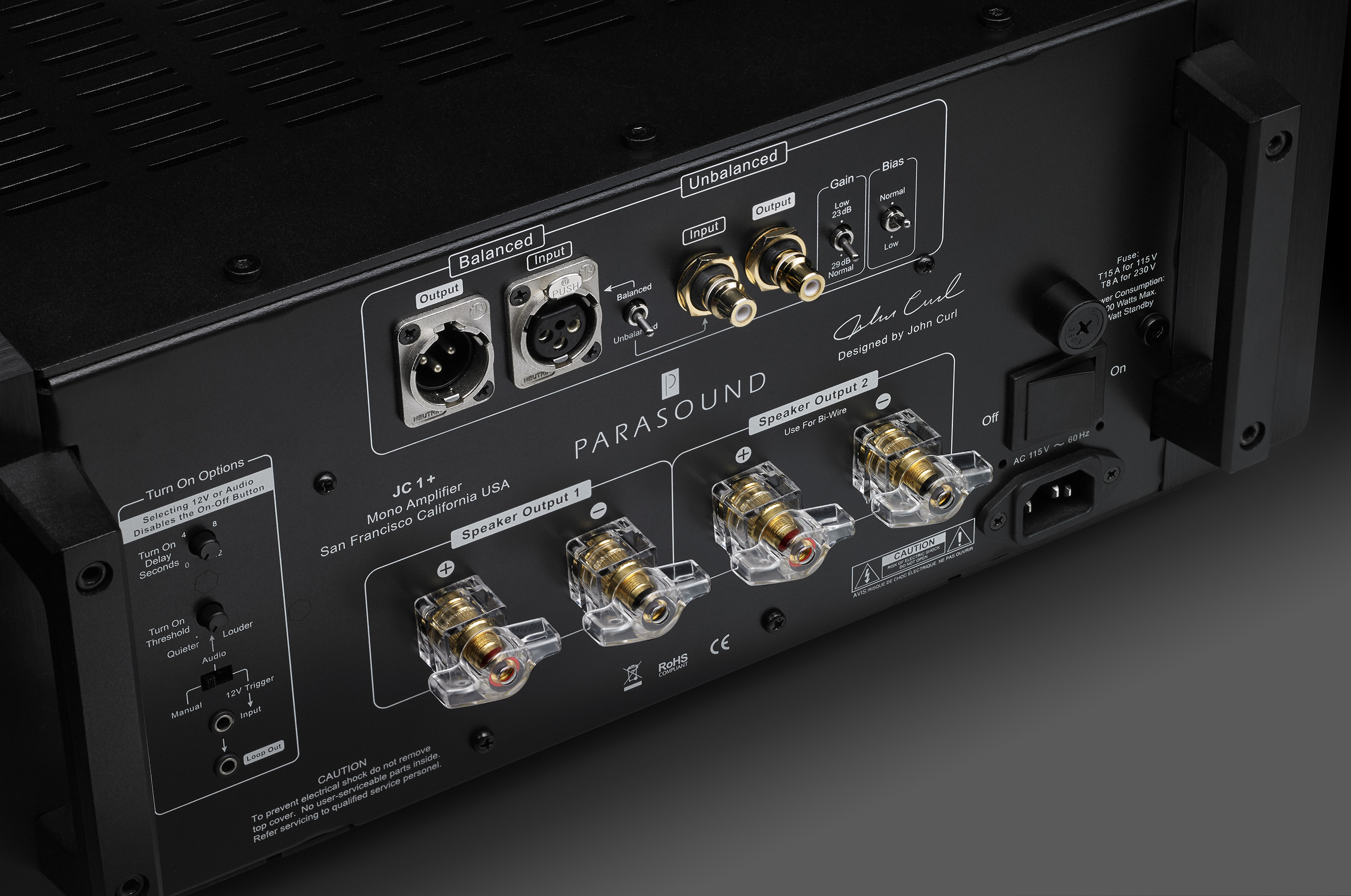 Parasound JC1+ black