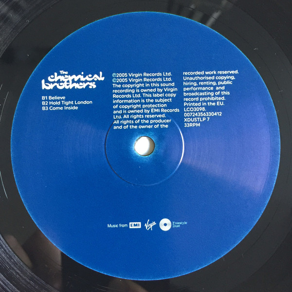 The Chemical Brothers - Push The Button (0724356330214)