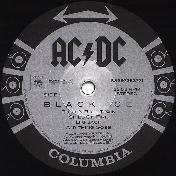 AC/DC - Black Ice (88697 38377 1)