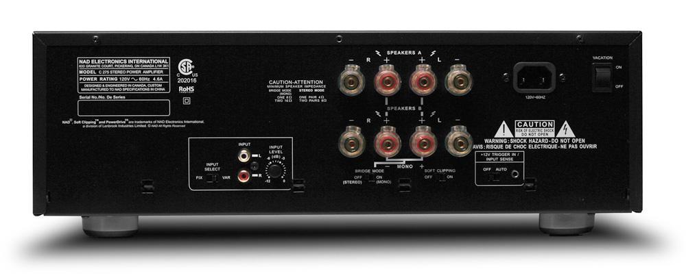 NAD C275 BEE black