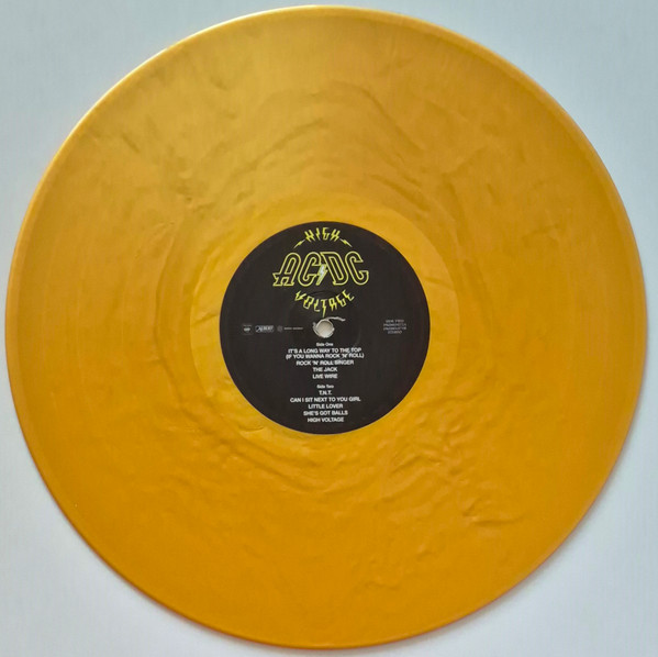 AC/DC - High Voltage [50th Anniversary Edition Gold Vinyl] (19658834571)