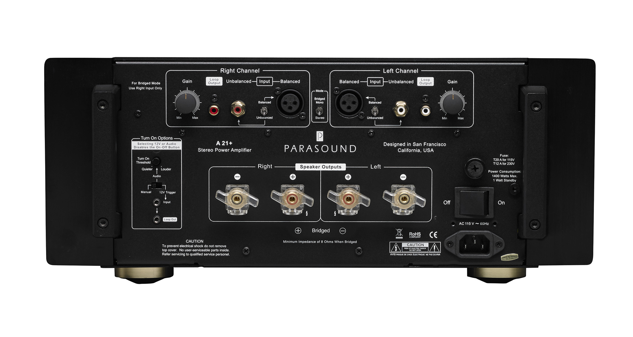 Parasound A21+ black