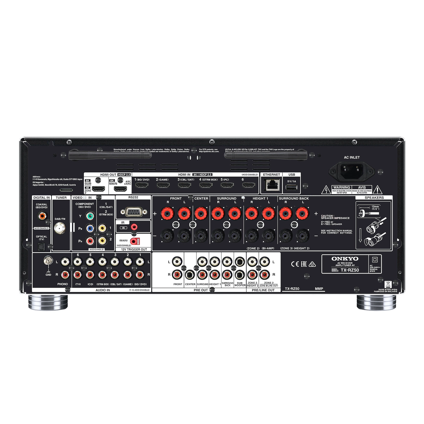 Onkyo TX-RZ50 M2 black