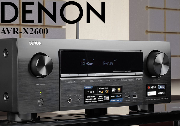 AV-ресивер Denon AVR-X2600H. SalonAV, сентябрь 2019.